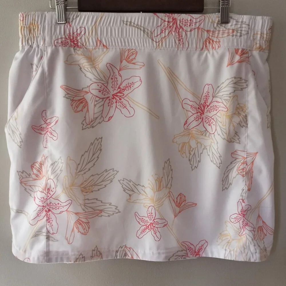 'COLUMBIA' Skirt/Shorts Size XL Tiger Lilly EUC